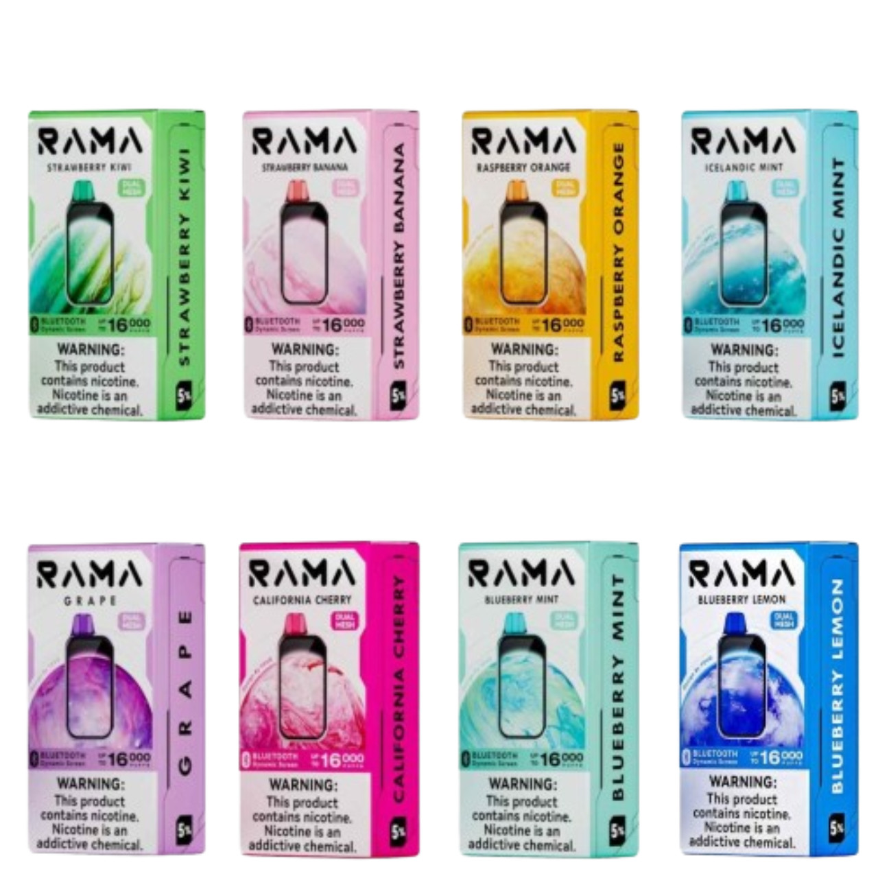 RAMA Disposable (16000 Puffs) - Buy 1 Get 1 Free