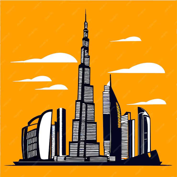 burj-khalifa-vector-illustration-doodle_135595-43702