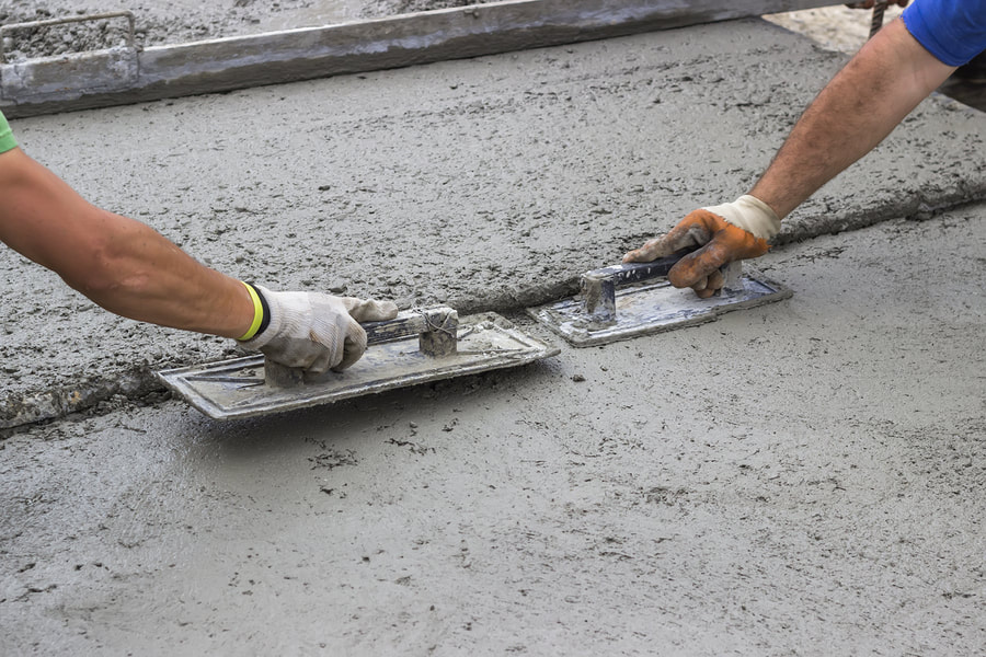 concrete contractors league city tx