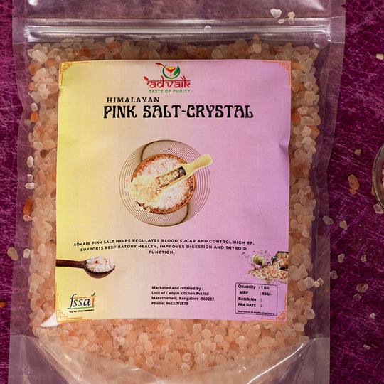 Unlock the Benefits of Himalayan Pink Salt Crystals with Advaik