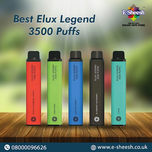 Best elux legend 3500 puffs