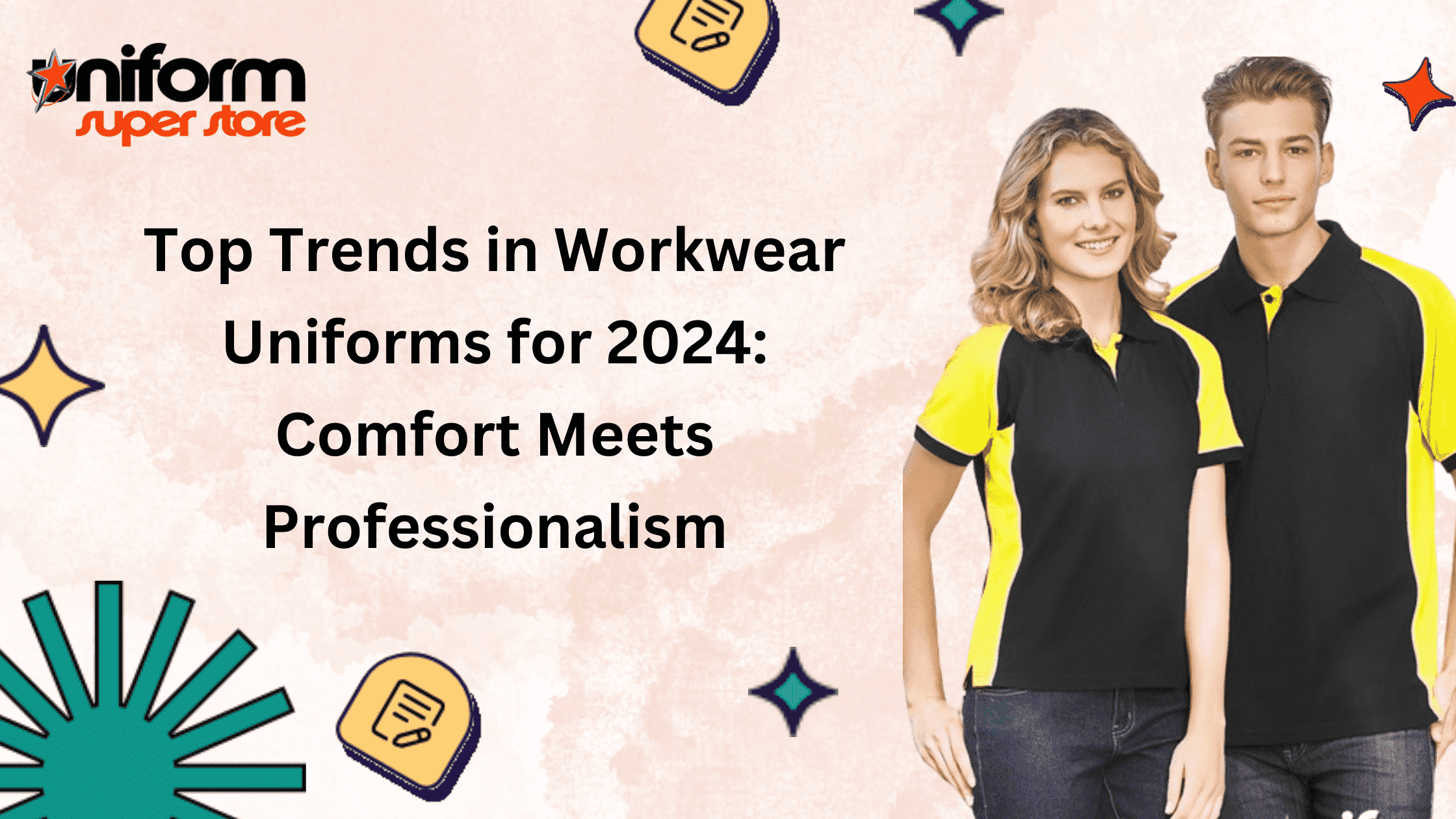 Top Trends in Workwear Uniforms for 2024: Comfort Meets Professionalism