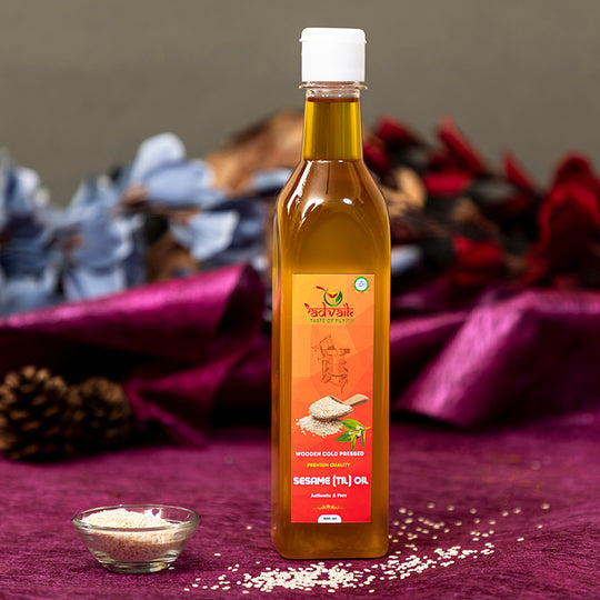 Cold pressed sesame oil