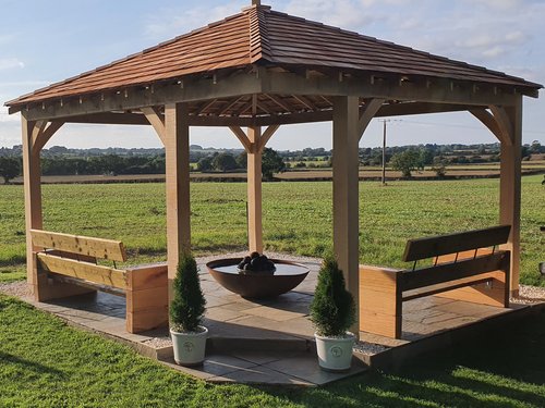 The Health Benefits of an Oak Gazebo: A Tranquil Oasis for Mind and Body