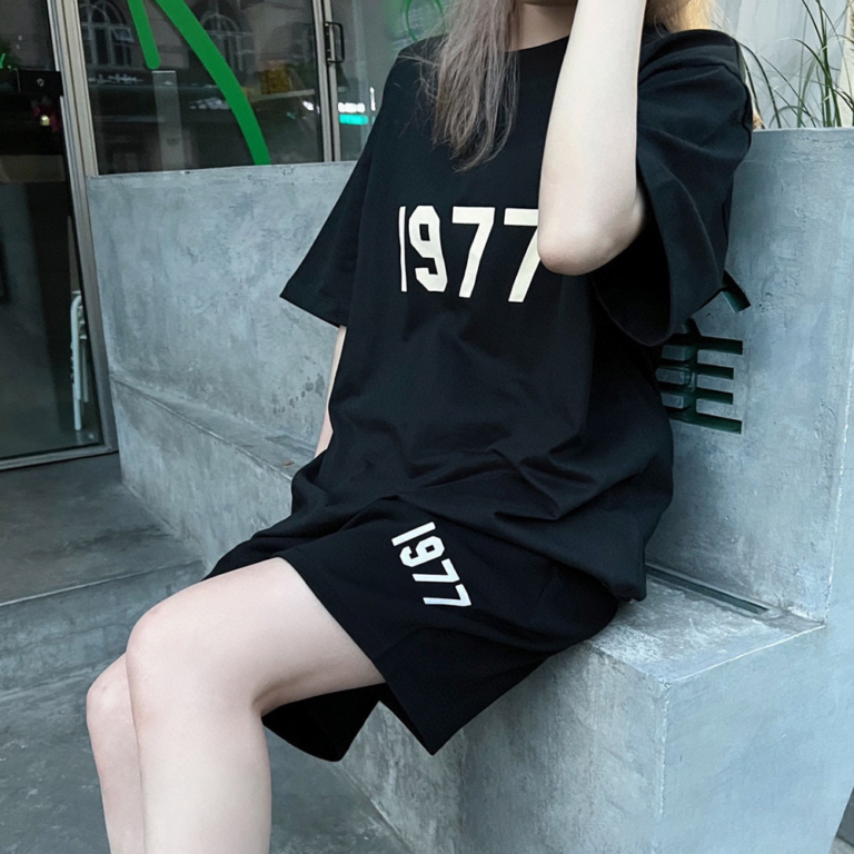 ESSENTIALS-1977-T-shirtShorts-Black1-768x768