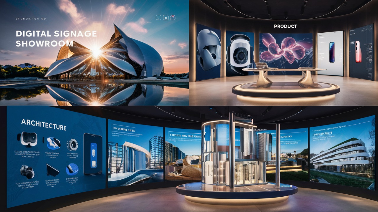 Digital Signage Showroom | Vorson Digital