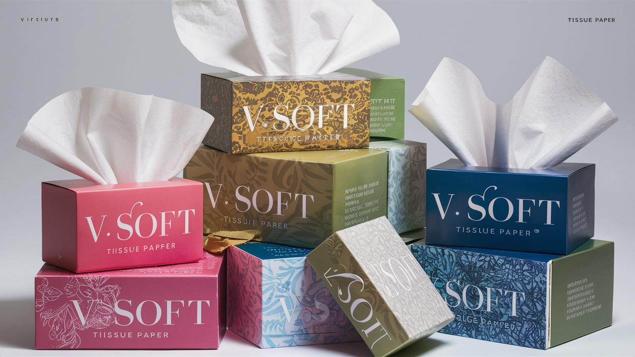 tissue paper box | Vsoft