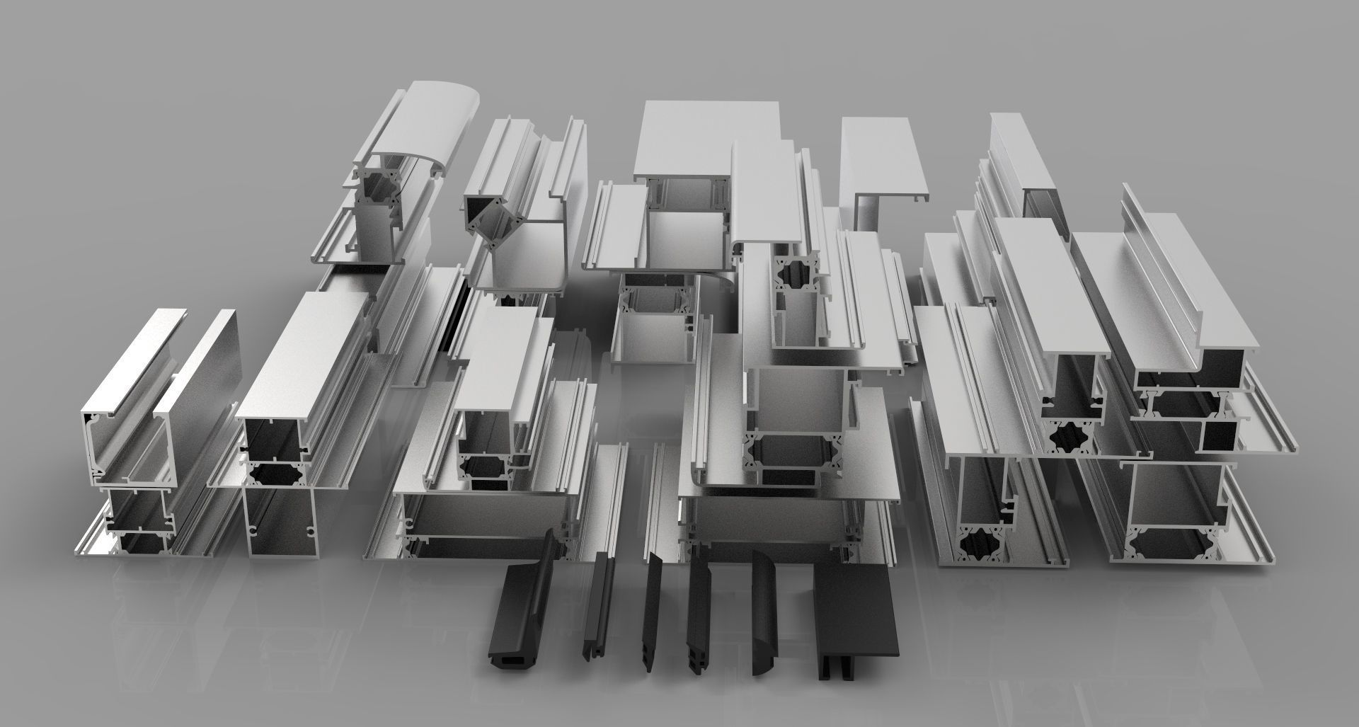 aluminium-profiles-3d-model-max-obj-mtl-fbx-dae