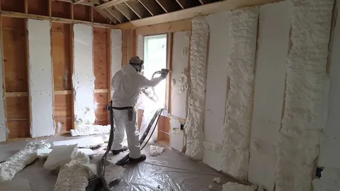 open-cell spray foam insulation