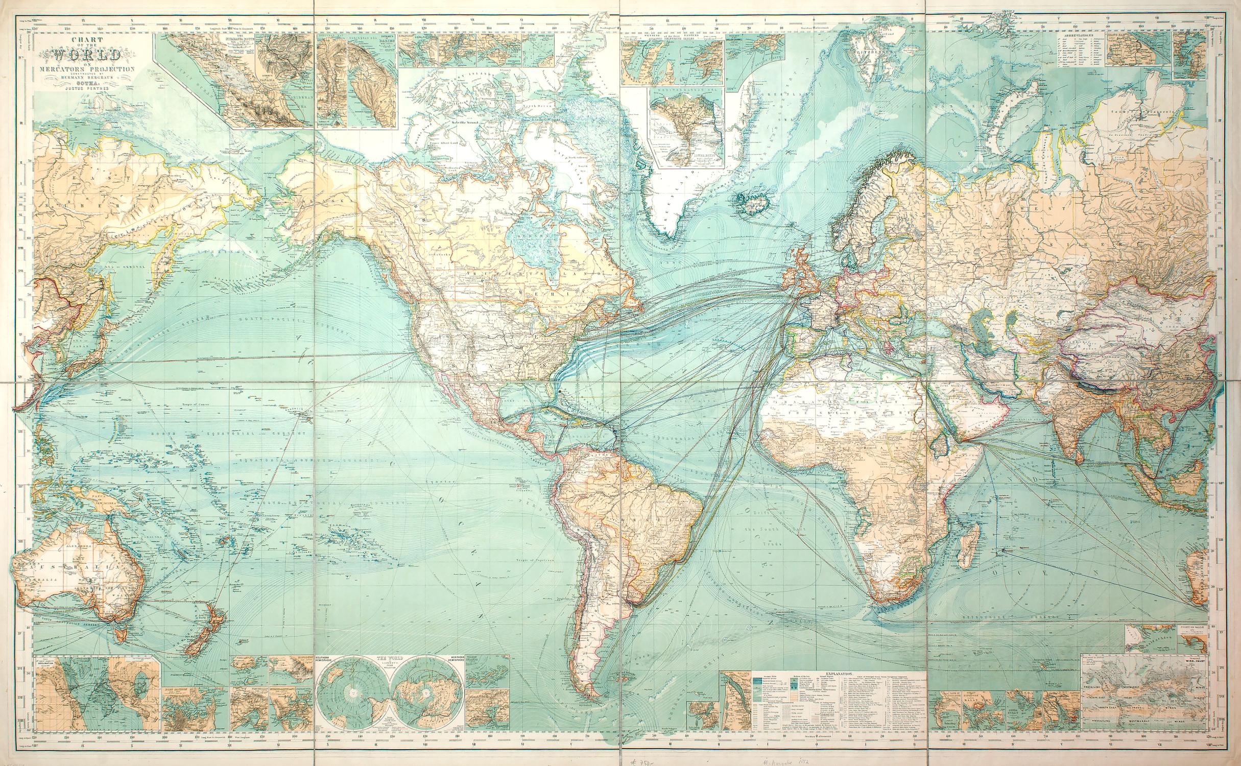 original vintage maps