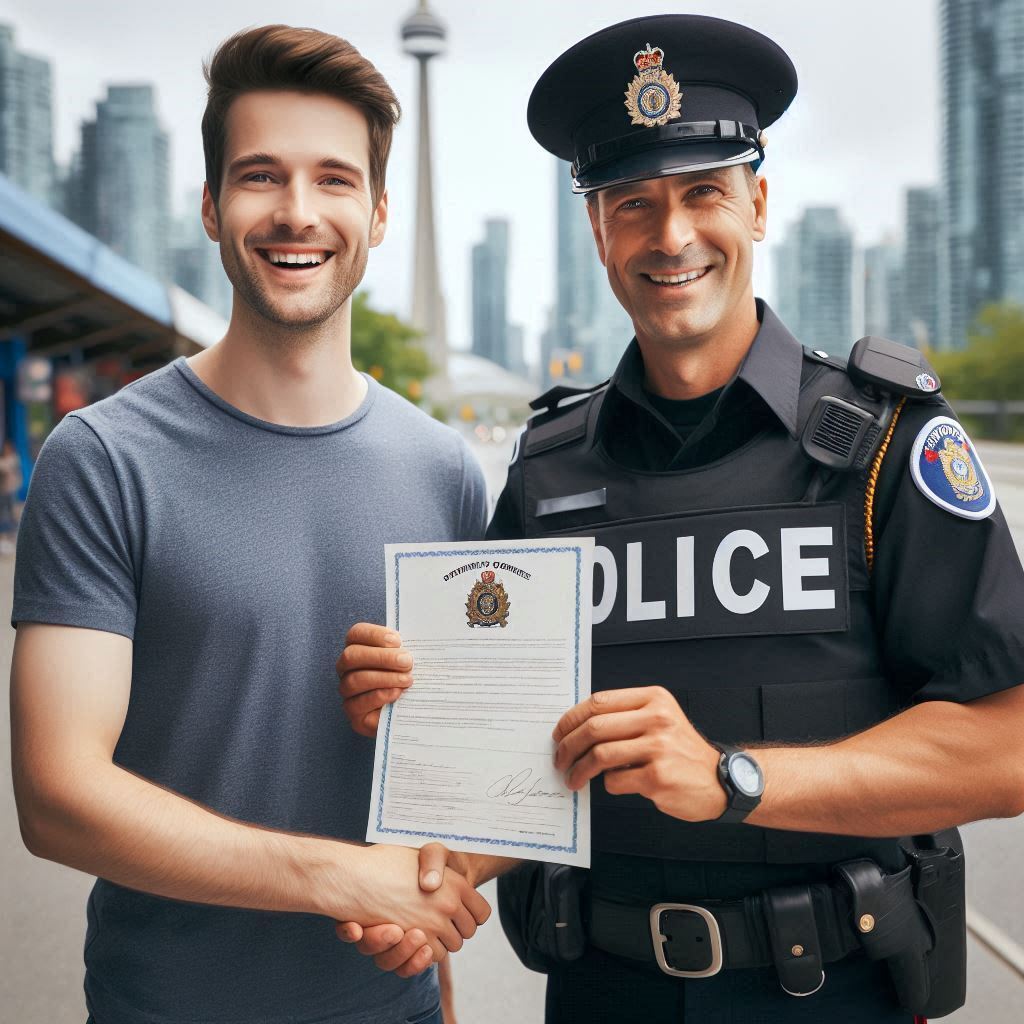 police clearance certificate Toronto