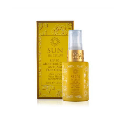 Shield Your Face with Spa Ceylon Sun Cream