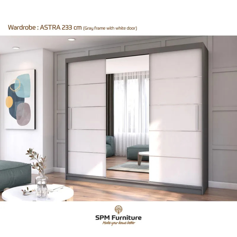 ASTRA-233-sliding door wardrobe ireland