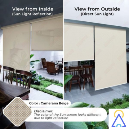 Awnopy Custom Sunscreen Roller Blinds