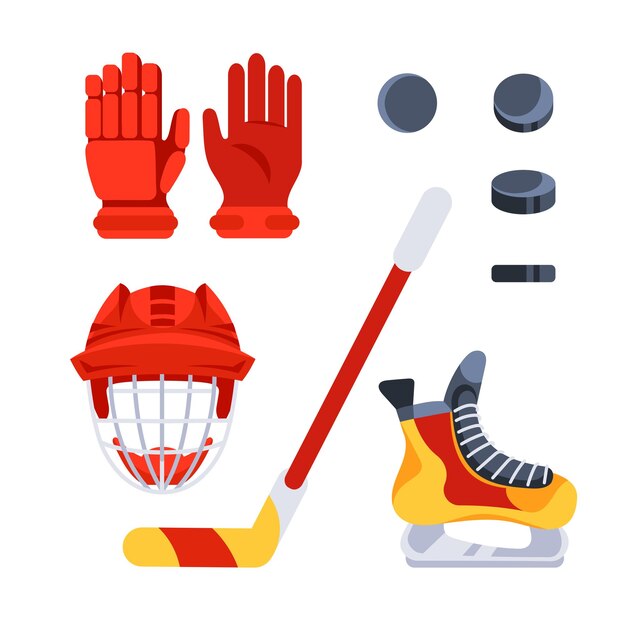 equipment for ice hockey