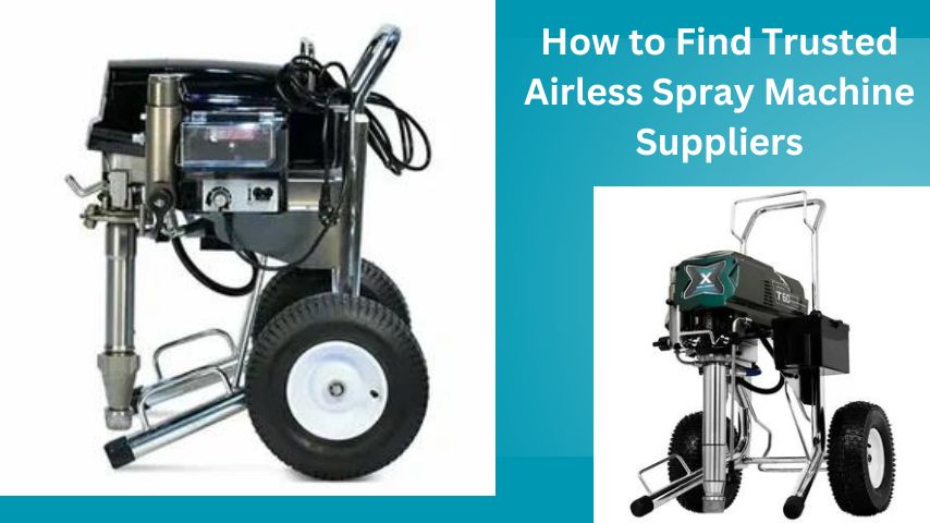 How to Find Trusted Airless Spray Machine Suppliers