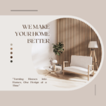 Interior design promo social media template