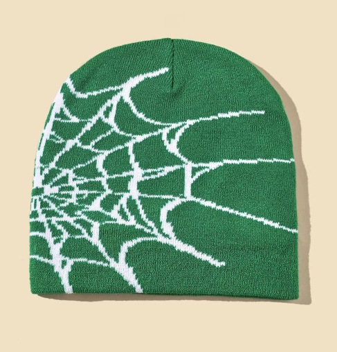 sp5der Green Beanie