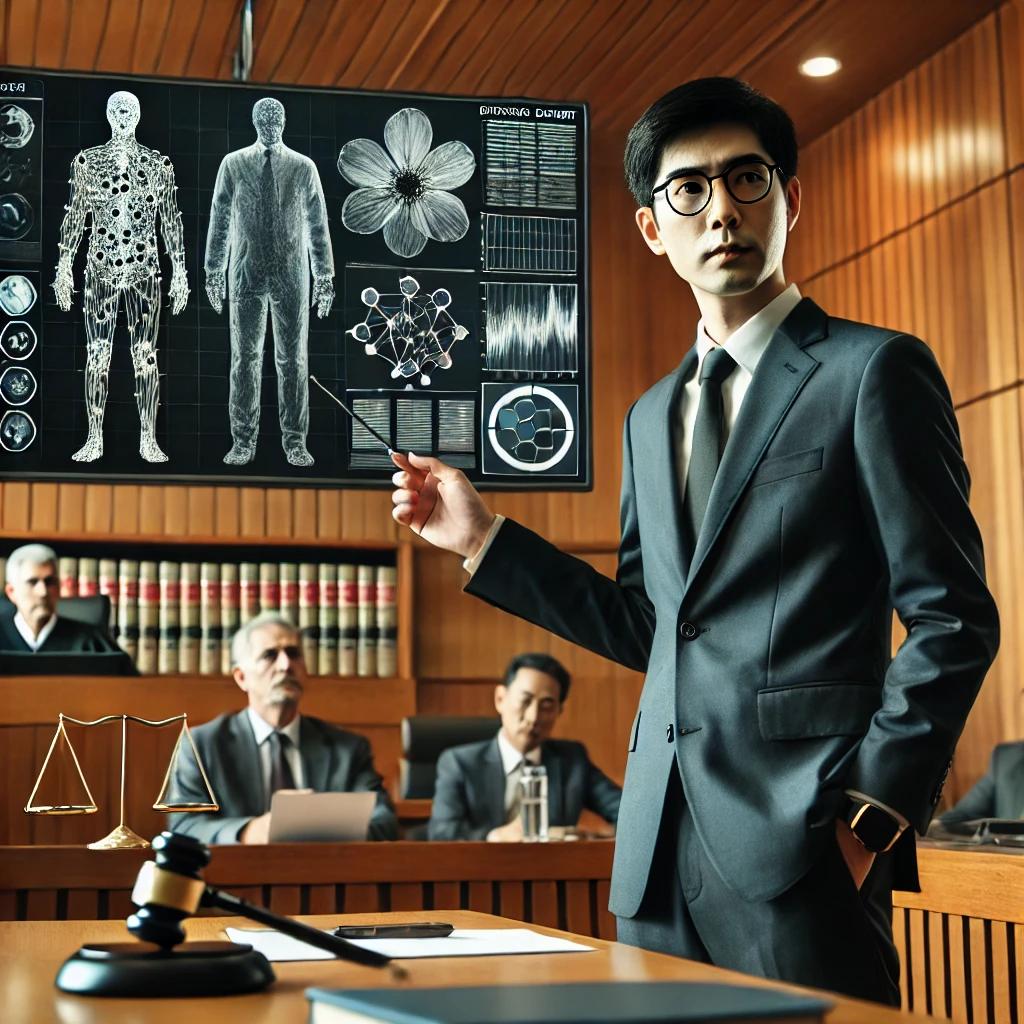 A_courtroom_scene_featuring_a_forensic_expert_prov