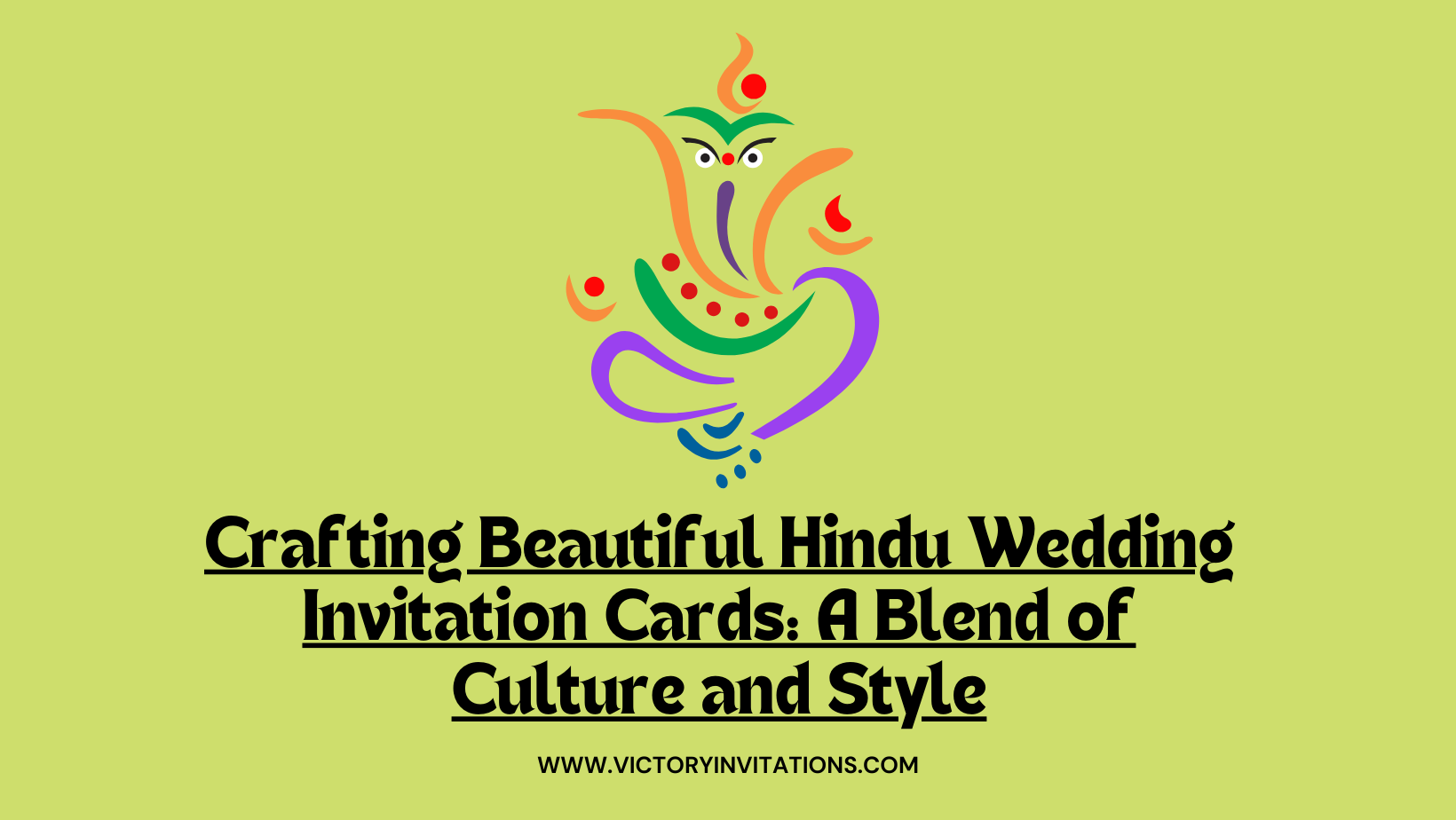 Hindu wedding invitation cards