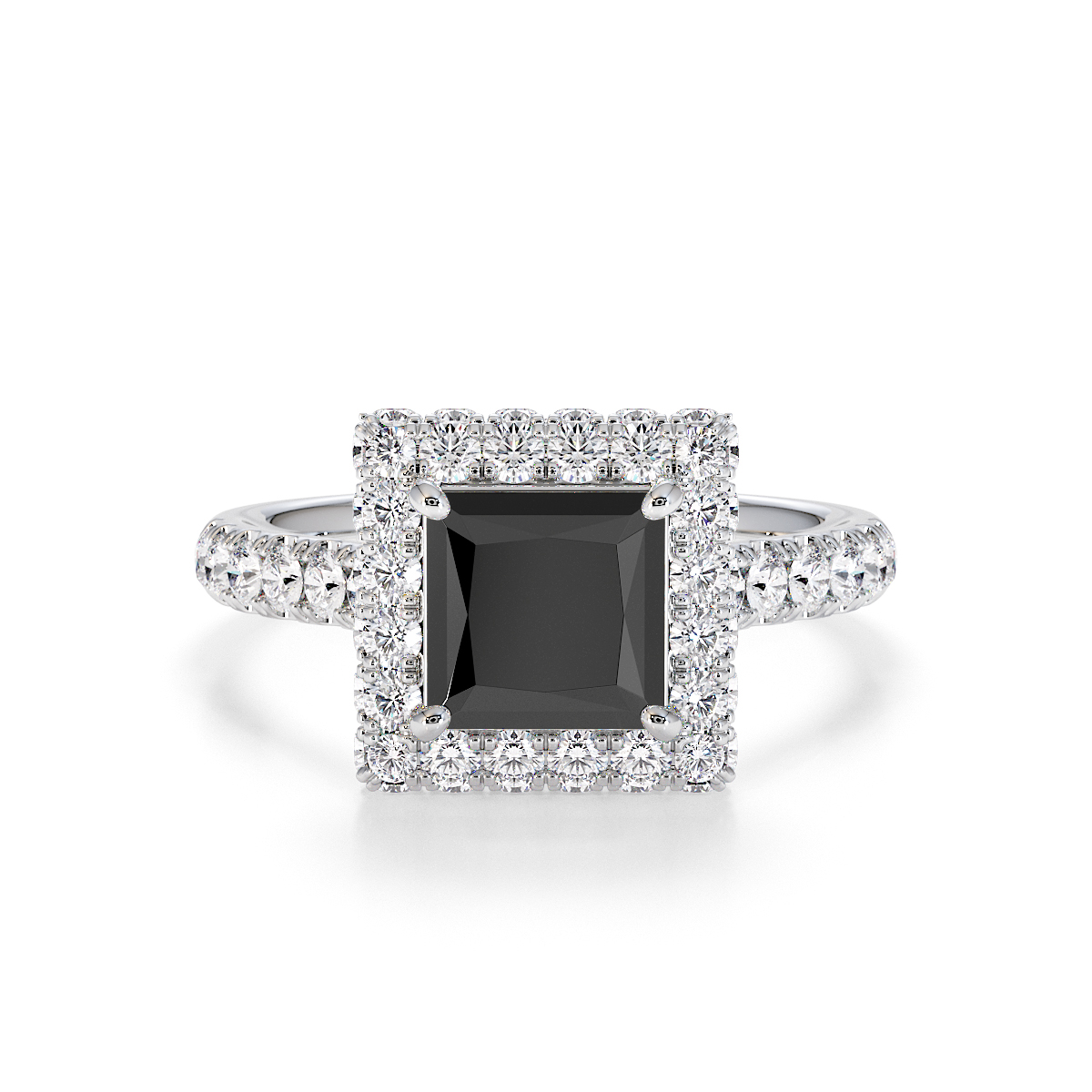 Black Diamond Ring