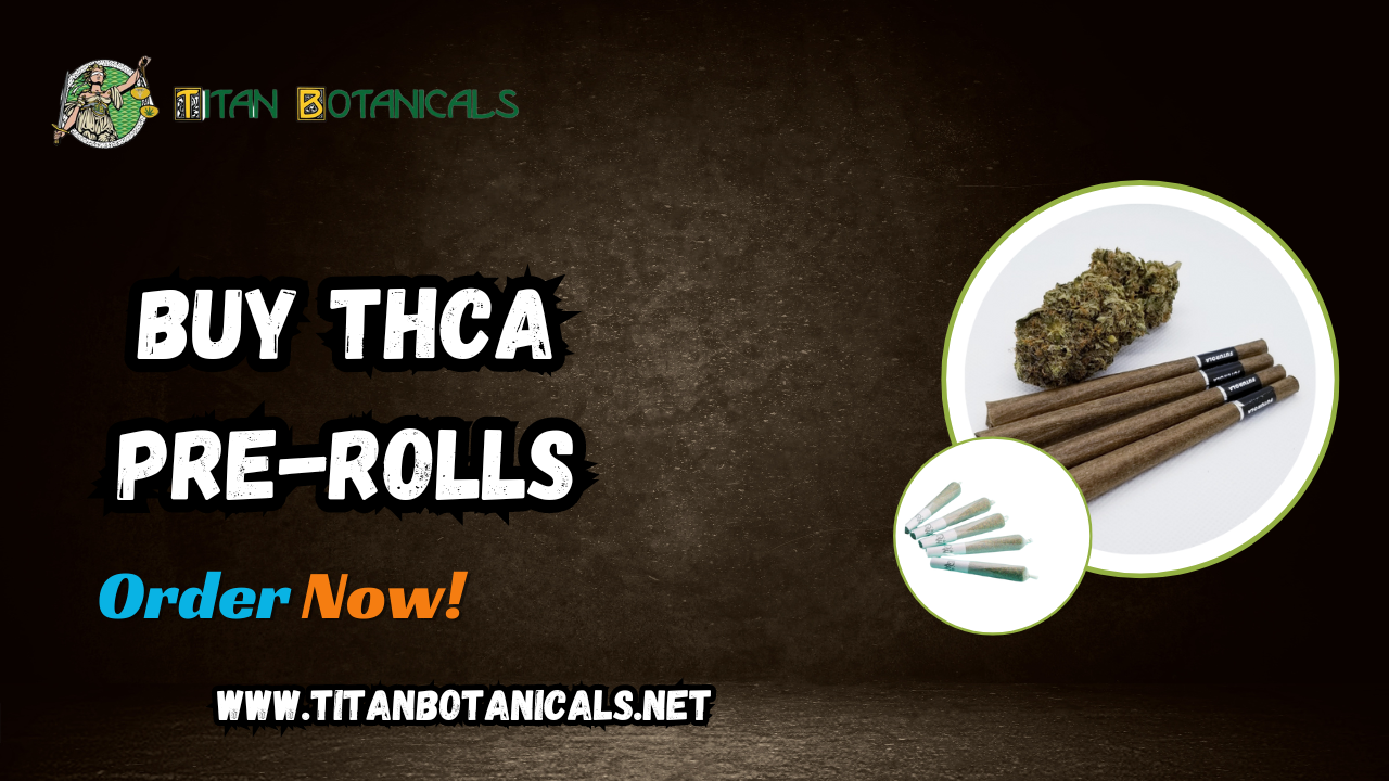 Buy THCA Pre-Rolls: Discover Premium Quality from Titan Botanicals