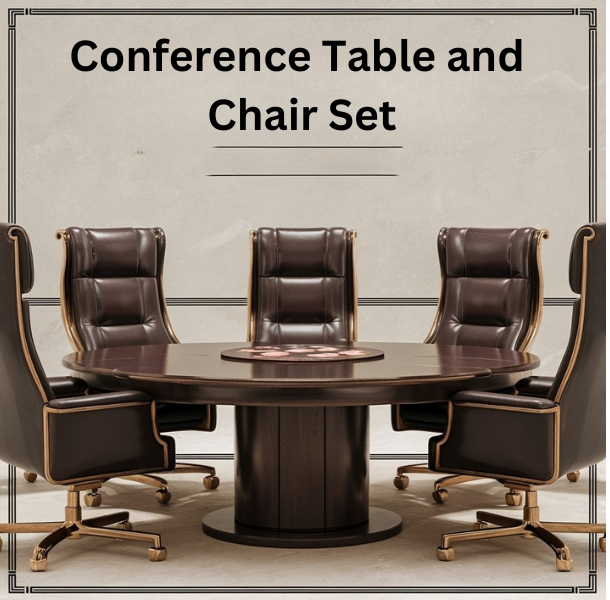 Conference Table and Chair Set