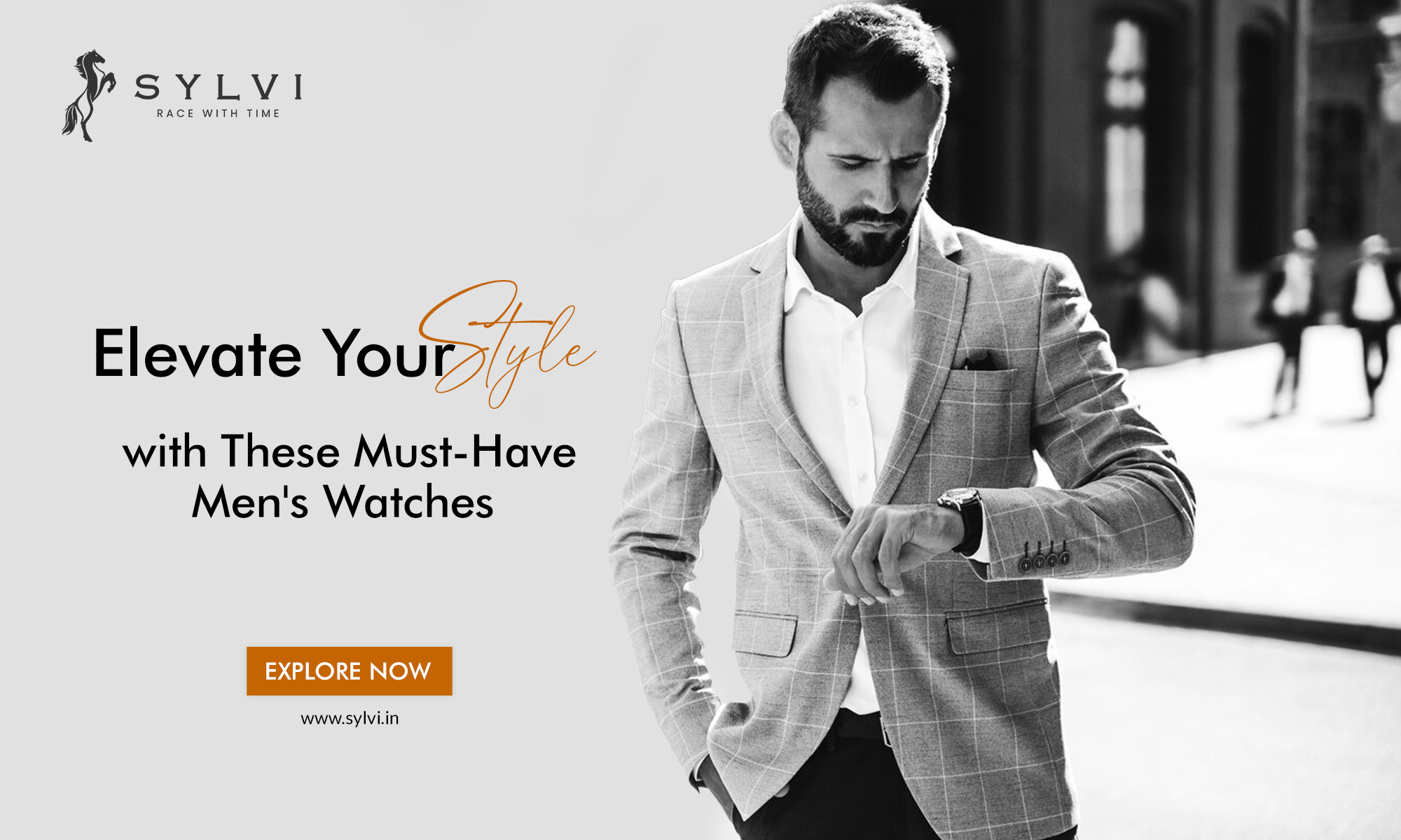 Elevate Your Style with These Must-Have Men's Watches Sylvi Best Watches for Men Online