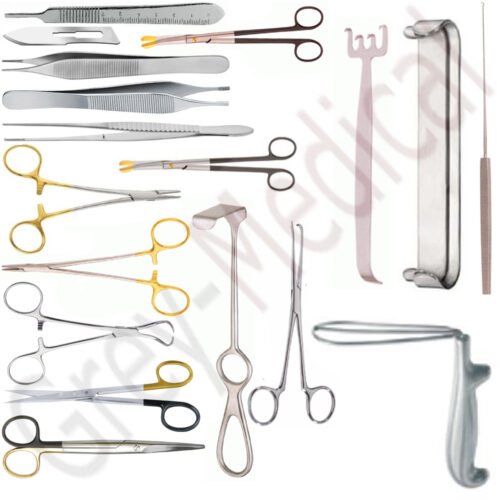 Facelift (Rhytidectomy) Surgery Set