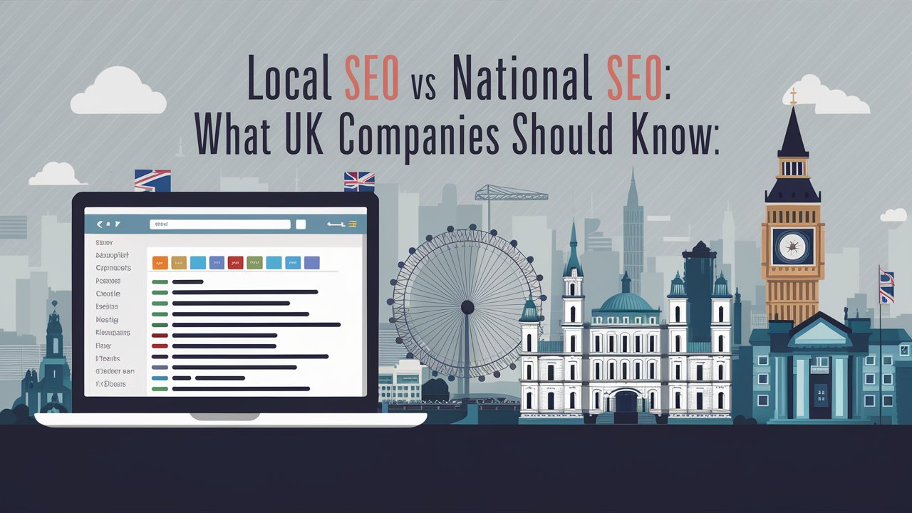 Local SEO vs National SEO: What UK Companies Should Know