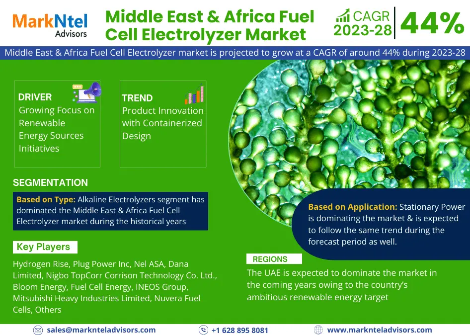 Middle East & Africa Fuel Cell Electrolyzer Market Research Report Forecast (2023-2028)