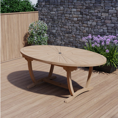 Screenshot 2024-10-28 at 15-01-00 Teak 2m Sunshine Oval Table with Incorporated Lazy Susan