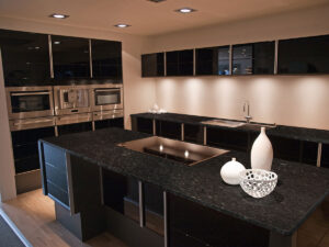 Steel-Grey-Granite-Kitchen-Countertops