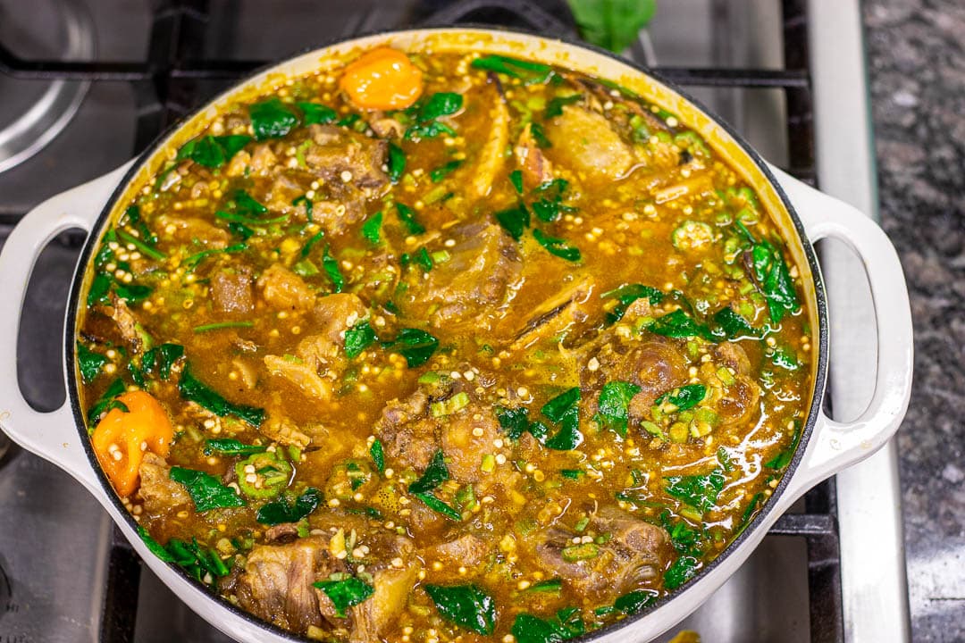 West African Okra Soup in Houston