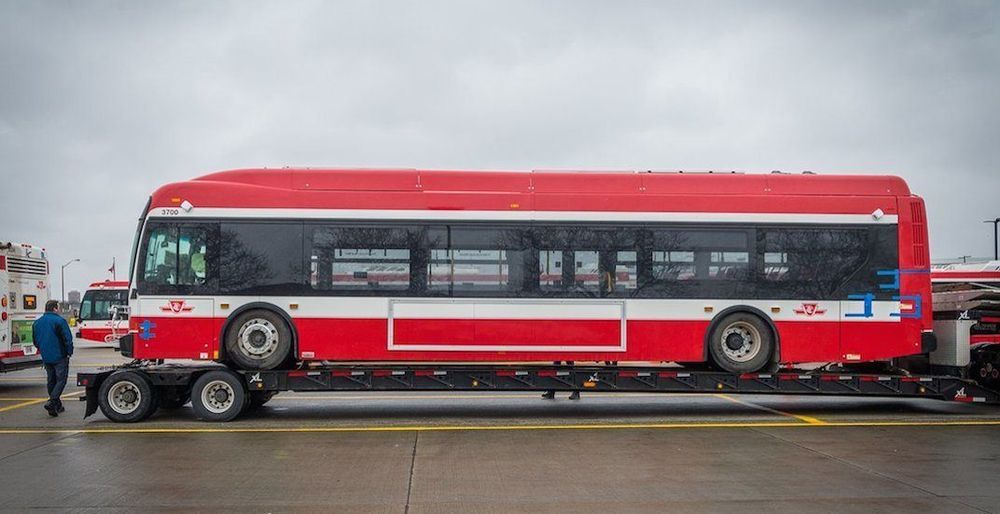 bus in torontos