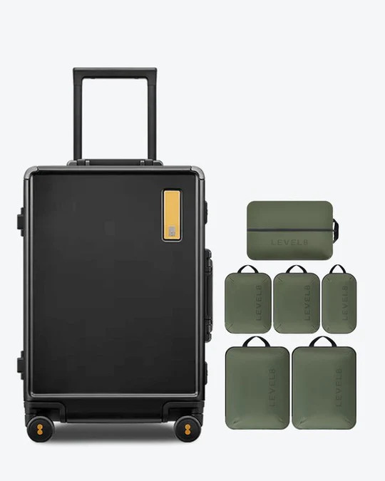 aluminum frame luggage