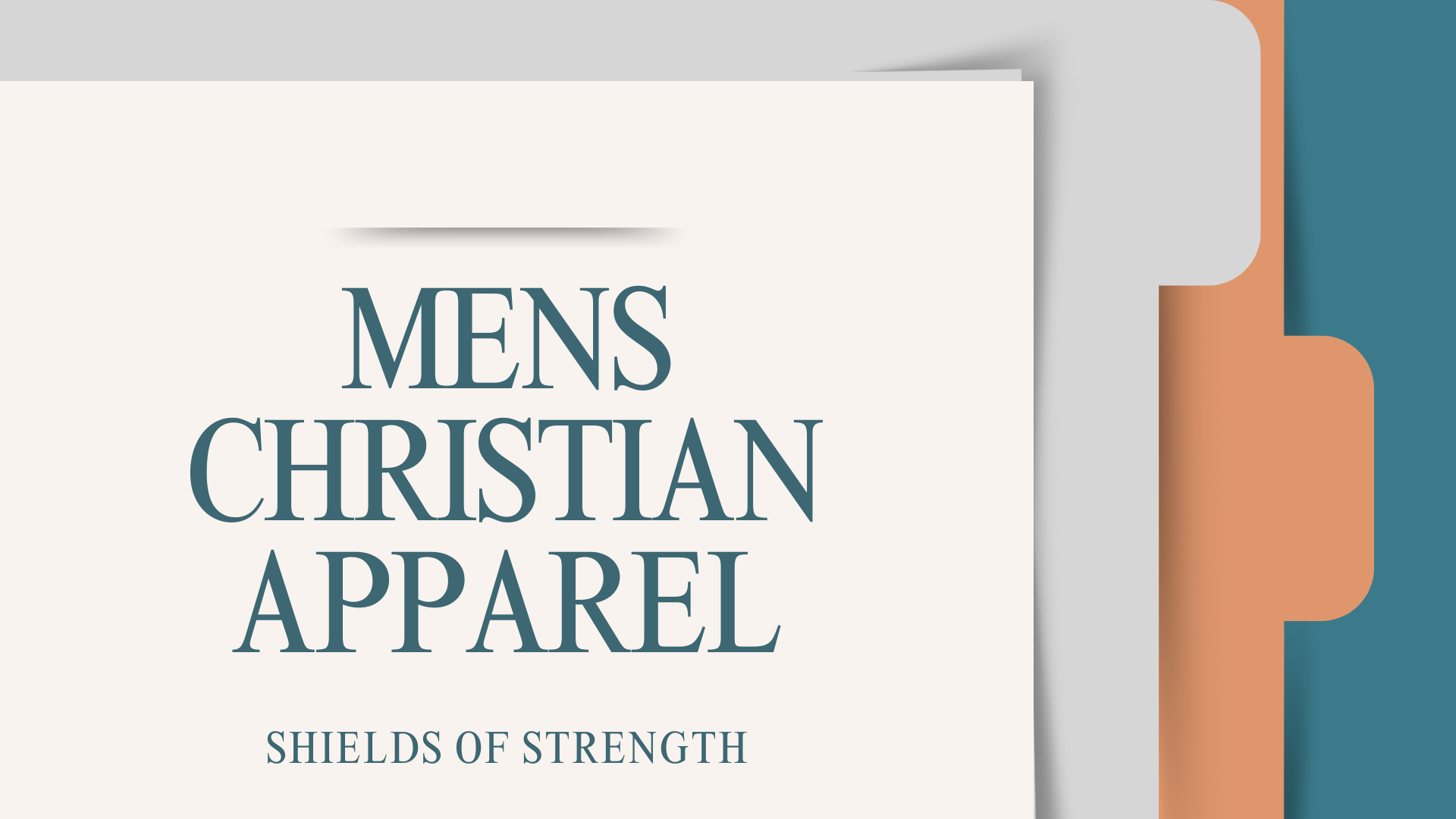 mens Christian apparel