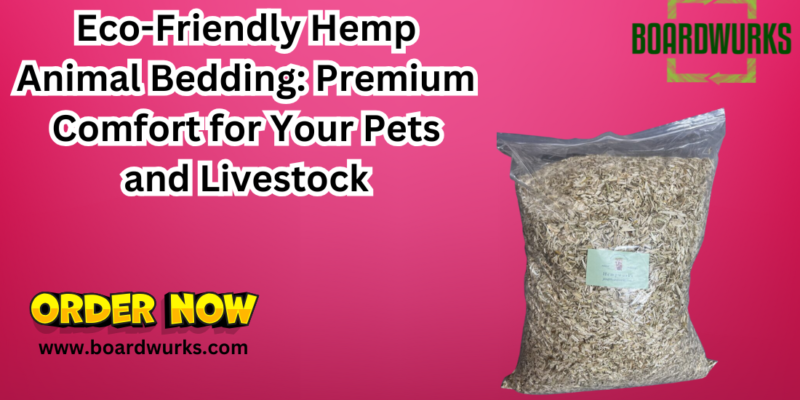 Eco-Friendly Hemp Animal Bedding Premium Comfort for Your Pets and Livestock