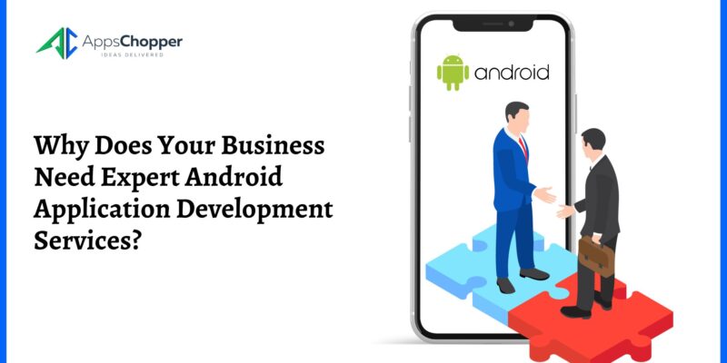 Why Does Your Business Need Expert Android Application Development Services