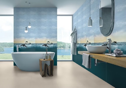 modern bathroom tile design