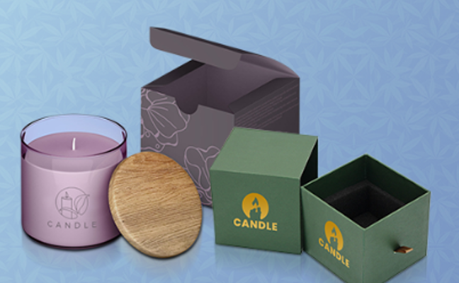 custom candle pacakging boxes