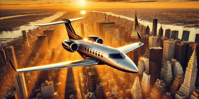 A_luxurious_private_jet_flying_above_the_iconic_Ne