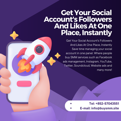 Boost your social media account