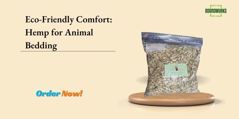 Eco-Friendly Comfort Hemp for Animal Bedding