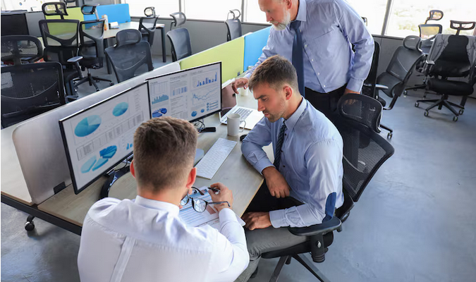 Screenshot 2024-12-16 at 10-24-32 Premium Photo Group of young business men in formalwear working using computers while sitting in the office