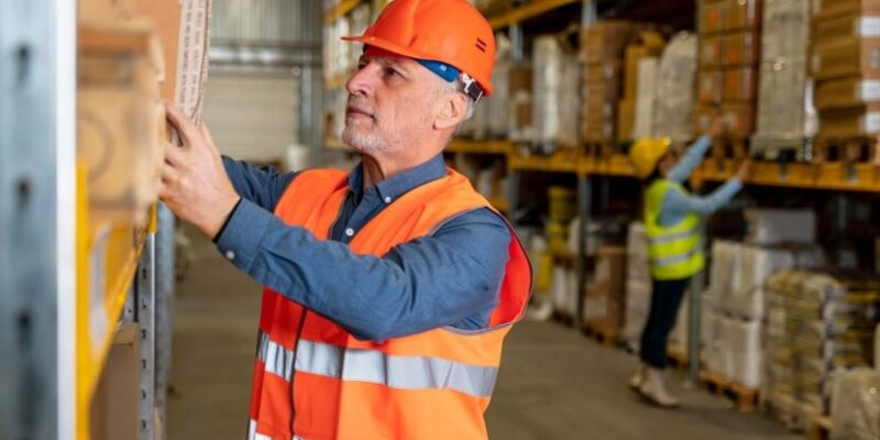 Warehouse security guard