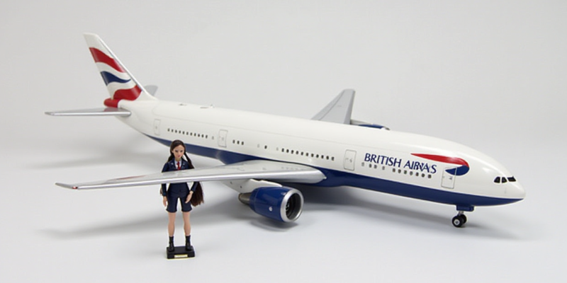 british airways doll with airline