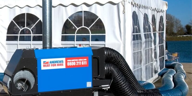 heated marquee hire