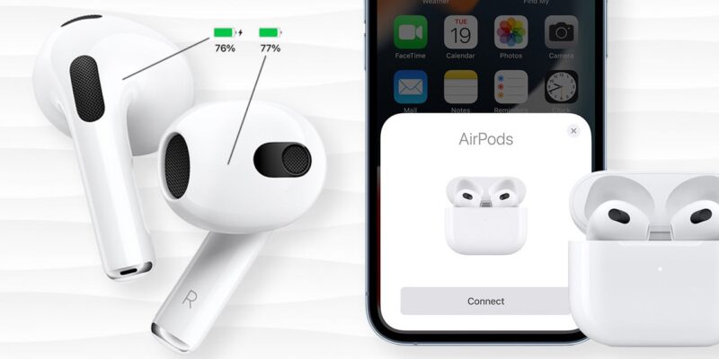 how to check airpods battery