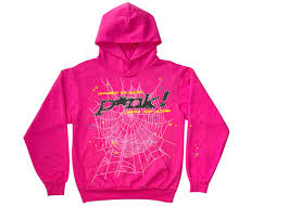 pink sp5der hoodie